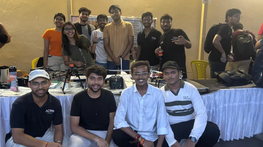Aero-Modelling Club Orientation 2025 welcoming incoming student engineers.