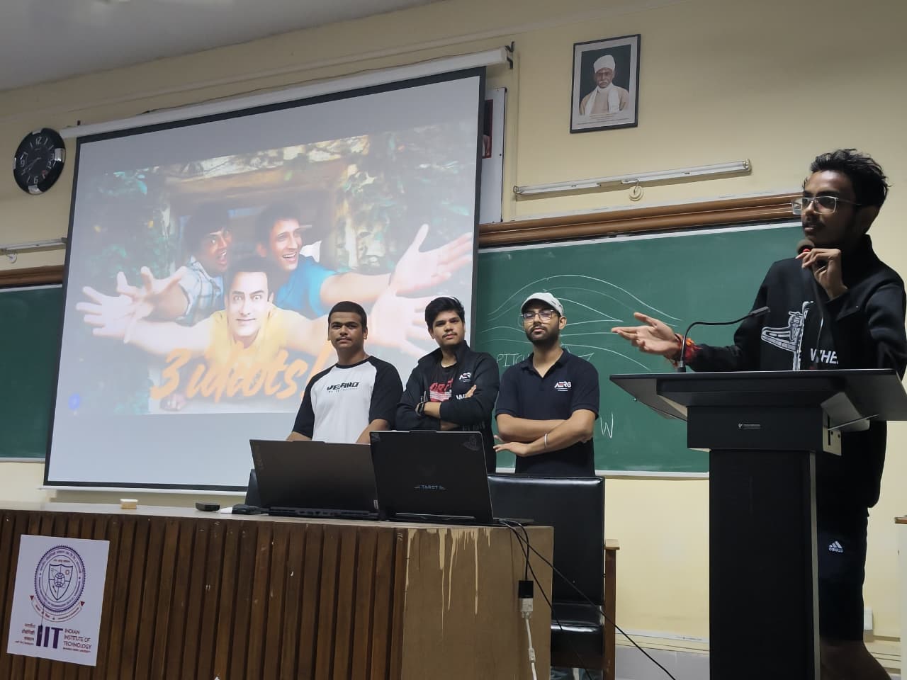 Hands-on UAV design & building workshop session with participants.