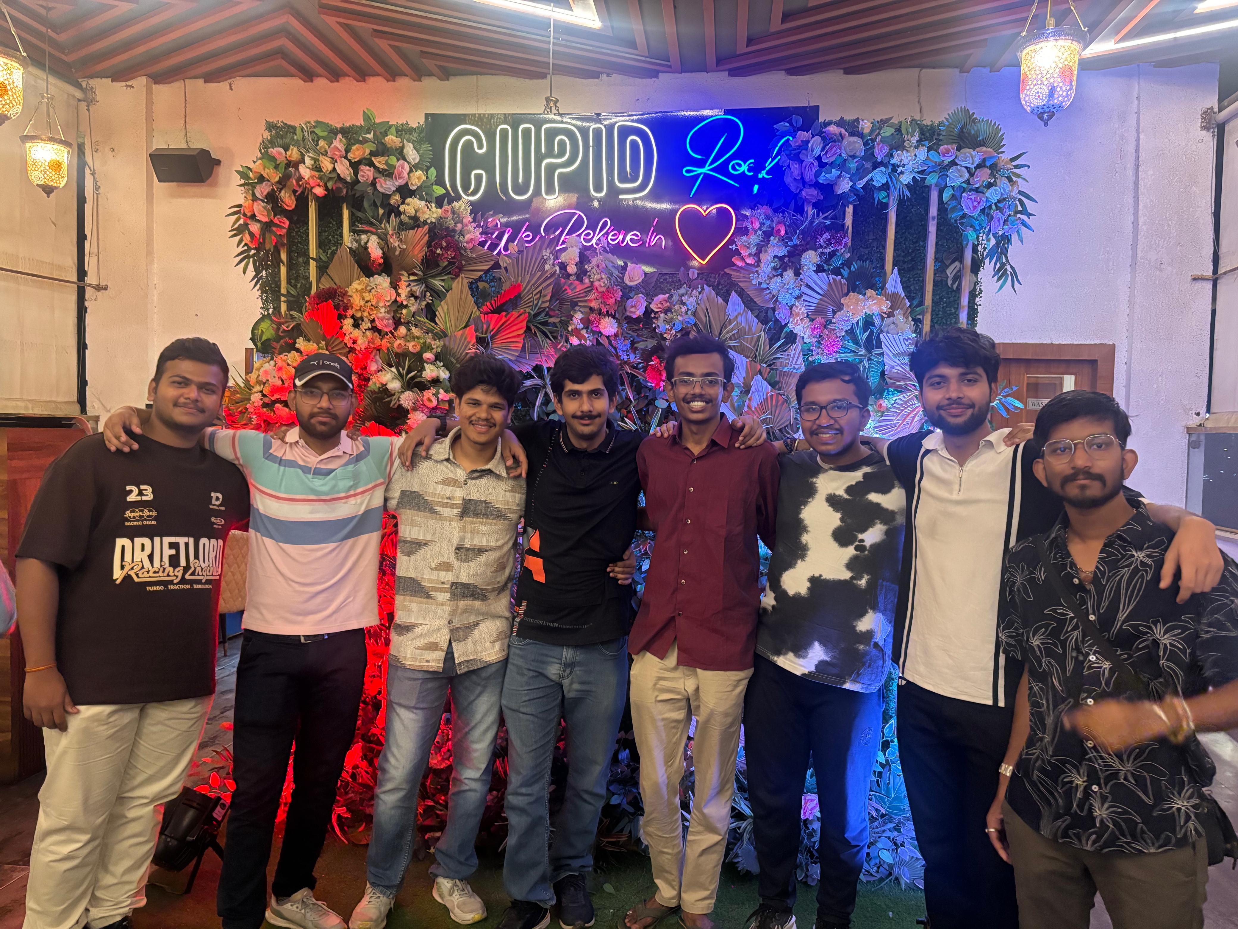 Aero Modelling Club Farewell 2026 celebration with full club team.