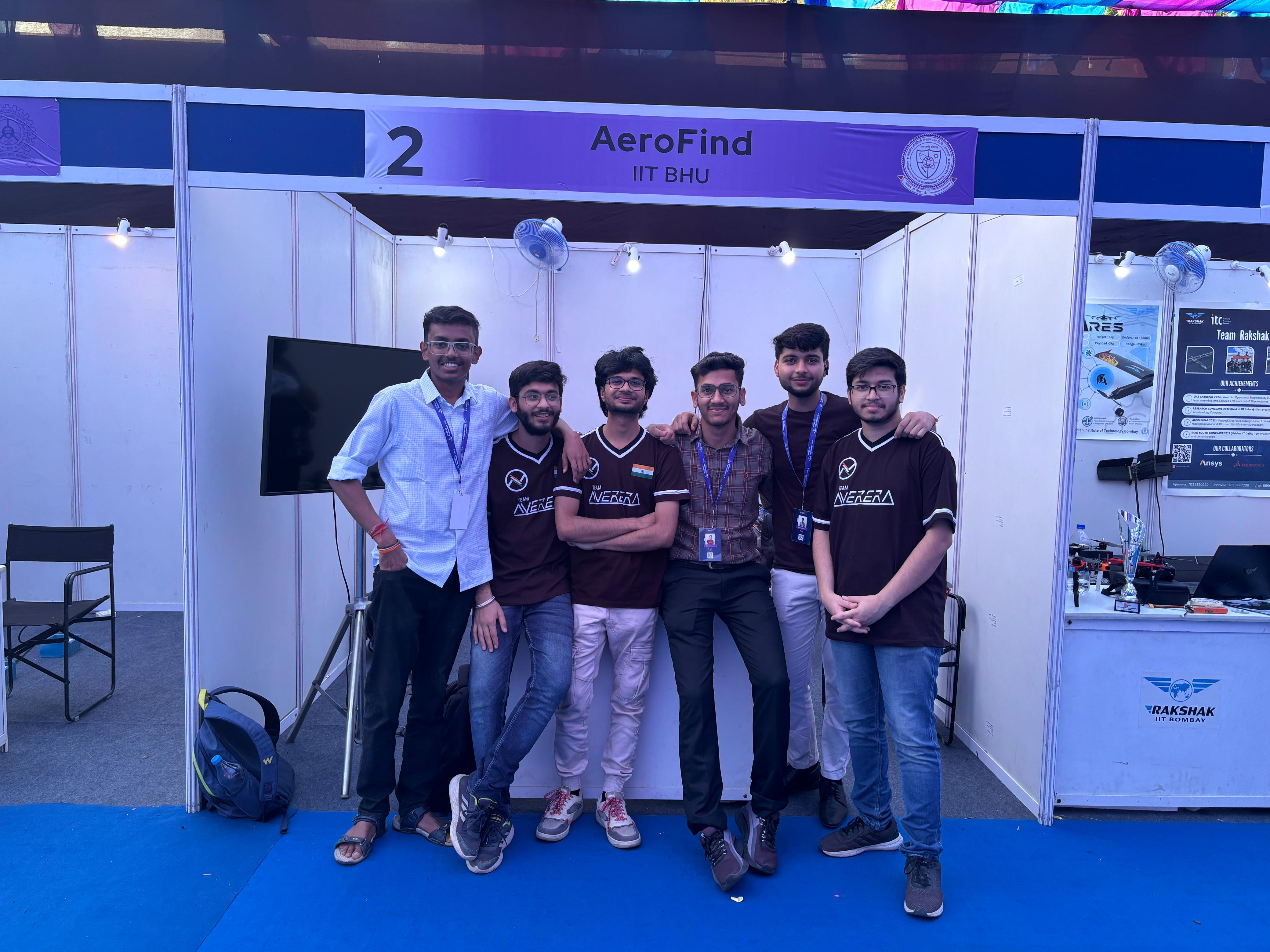 Inter-IIT contingent team gathered together at the host arena.